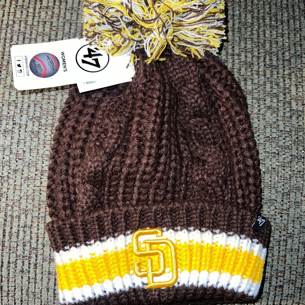 47 Brand MLB San Diego Padres Beanie Hat